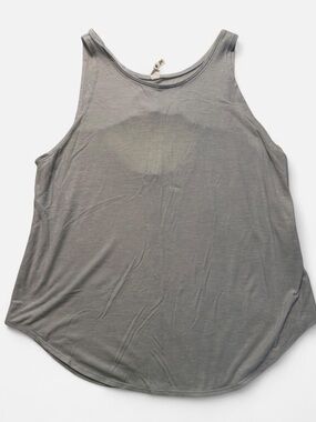 Under Armour Grey Scoop Neck Tank Top